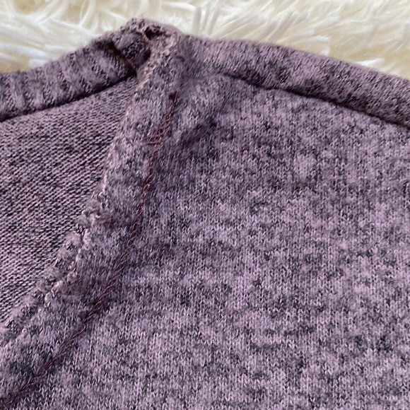 Bobeau Hacci LS Tunic Top 💗 Purple - Picture 7 of 13